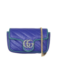 Gucci GG Marmont Matelasse Super Mini Shoulder Bag