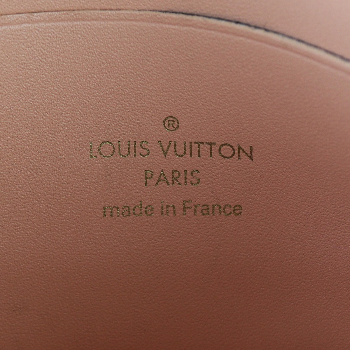 Louis Vuitton Double Zip Pochette Damier Ebene Interior Stamp