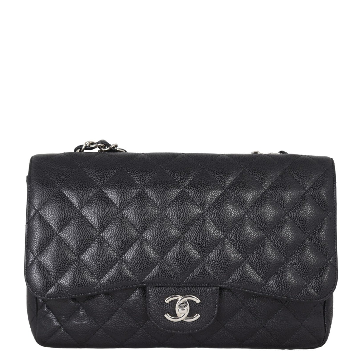 Chanel Classic Single Flap Jumbo | Black SHW