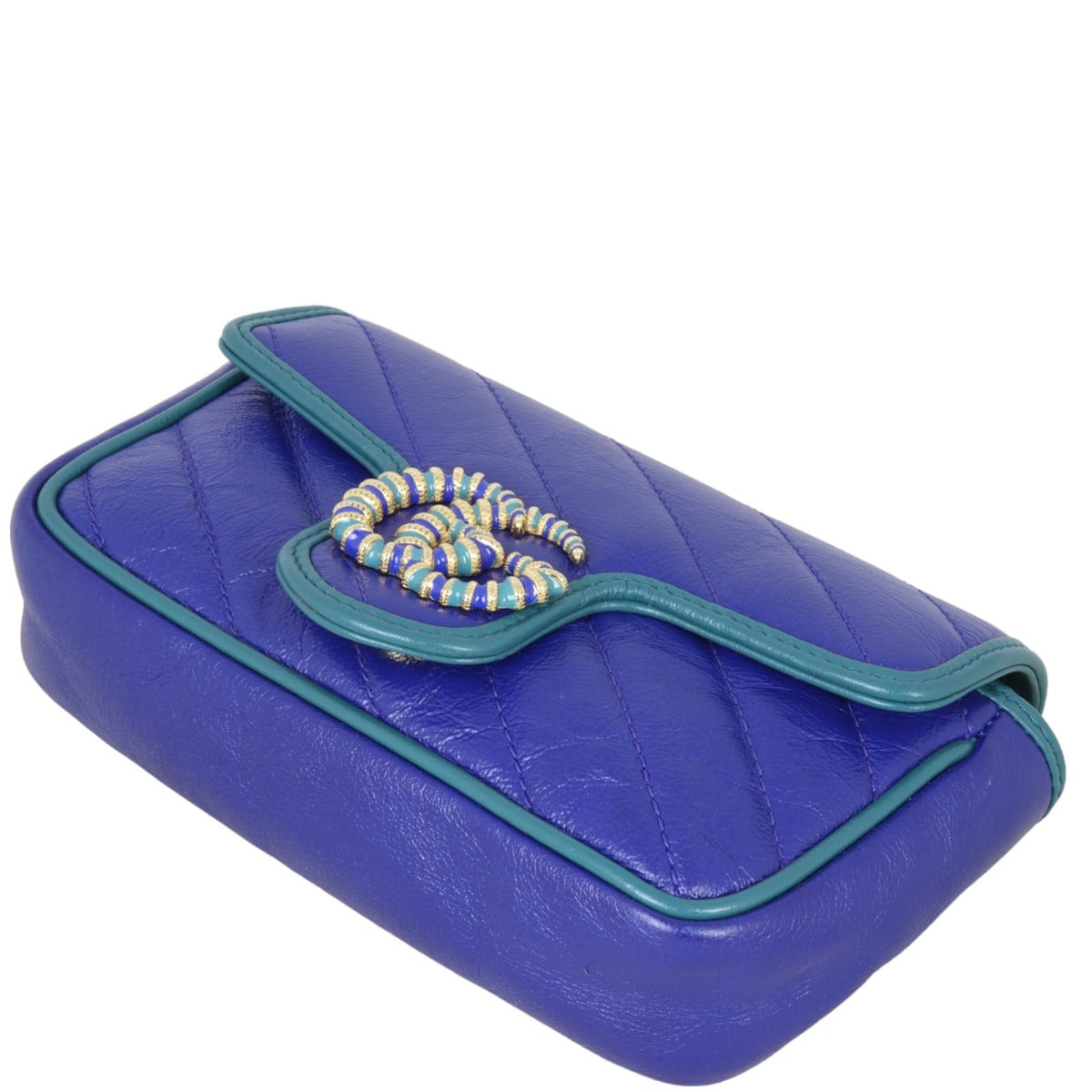 Gucci GG Marmont Matelasse Super Mini Shoulder Bag