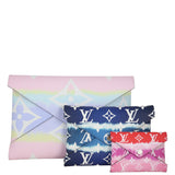 Louis Vuitton Kirigami Pochette Trio Monogram Escale