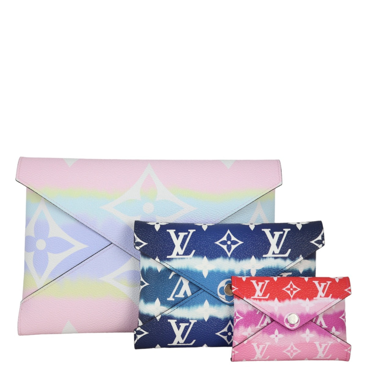 Louis Vuitton Kirigami Pochette Trio Monogram Escale