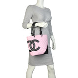 Chanel Ligne Cambon Tote Medium | Light Pink