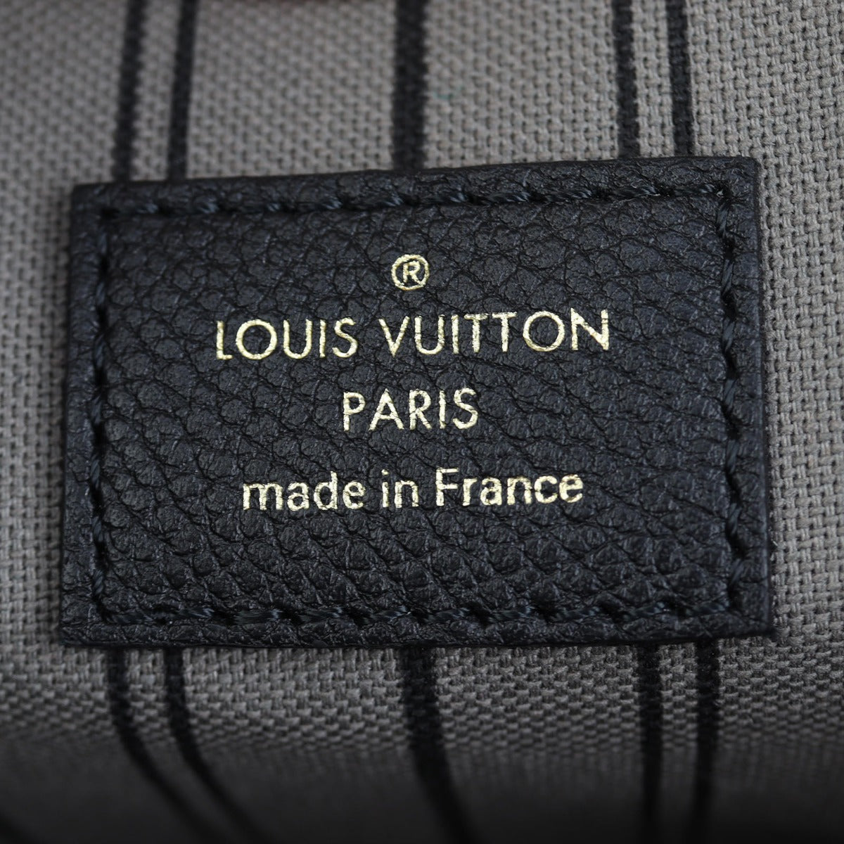 Louis Vuitton Pochette Metis Monogram Empreinte Interior Stamp