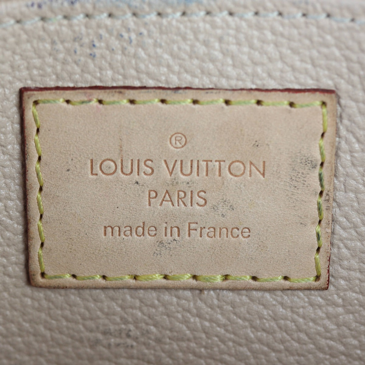 Louis Vuitton Cosmetic Pouch Monogram Interior Stamp