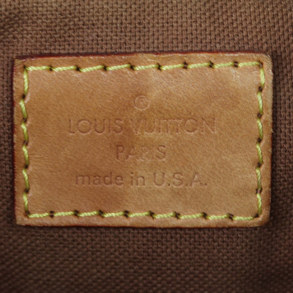 Louis Vuitton Palermo PM Monogram Interior Stamp