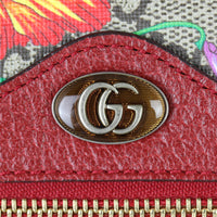 Gucci GG Supreme Ophidia Flora Mini Shoulder Bag Hardware