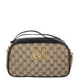 Gucci GG Canvas Marmont Diagonal Small Camera Bag