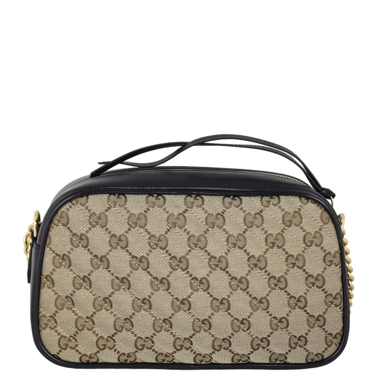 Gucci GG Canvas Marmont Diagonal Small Camera Bag