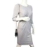 Dior Saddle Wallet on Chain Oblique