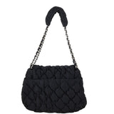 Chanel Bubble Quilt Nylon Flap Bag