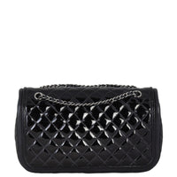 Chanel Classic Twist Flap Bag Patent Medium | Black Diamond