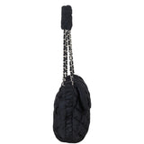 Chanel Bubble Quilt Nylon Flap Bag