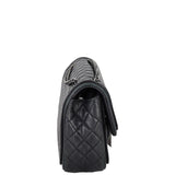 Chanel Classic Twist Flap Bag Patent Medium | Black Diamond