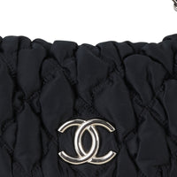 Chanel Bubble Quilt Nylon Flap Bag