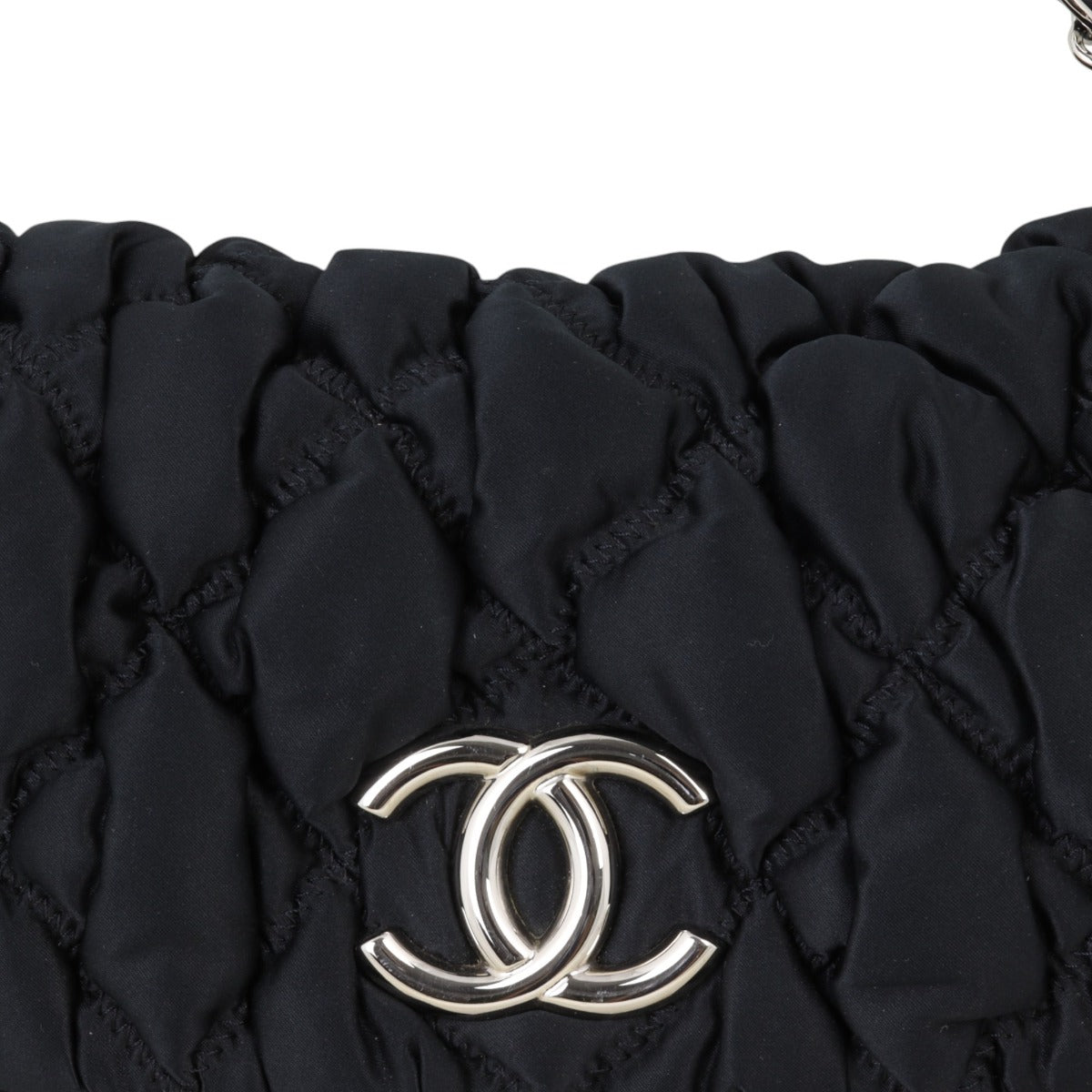 Chanel Bubble Quilt Nylon Flap Bag