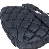 Chanel Bubble Quilt Nylon Flap Bag