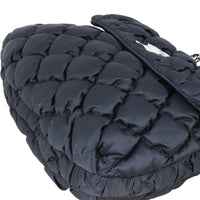 Chanel Bubble Quilt Nylon Flap Bag
