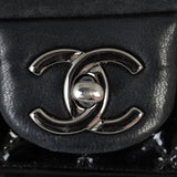Chanel Classic Twist Flap Bag Patent Medium | Black Diamond