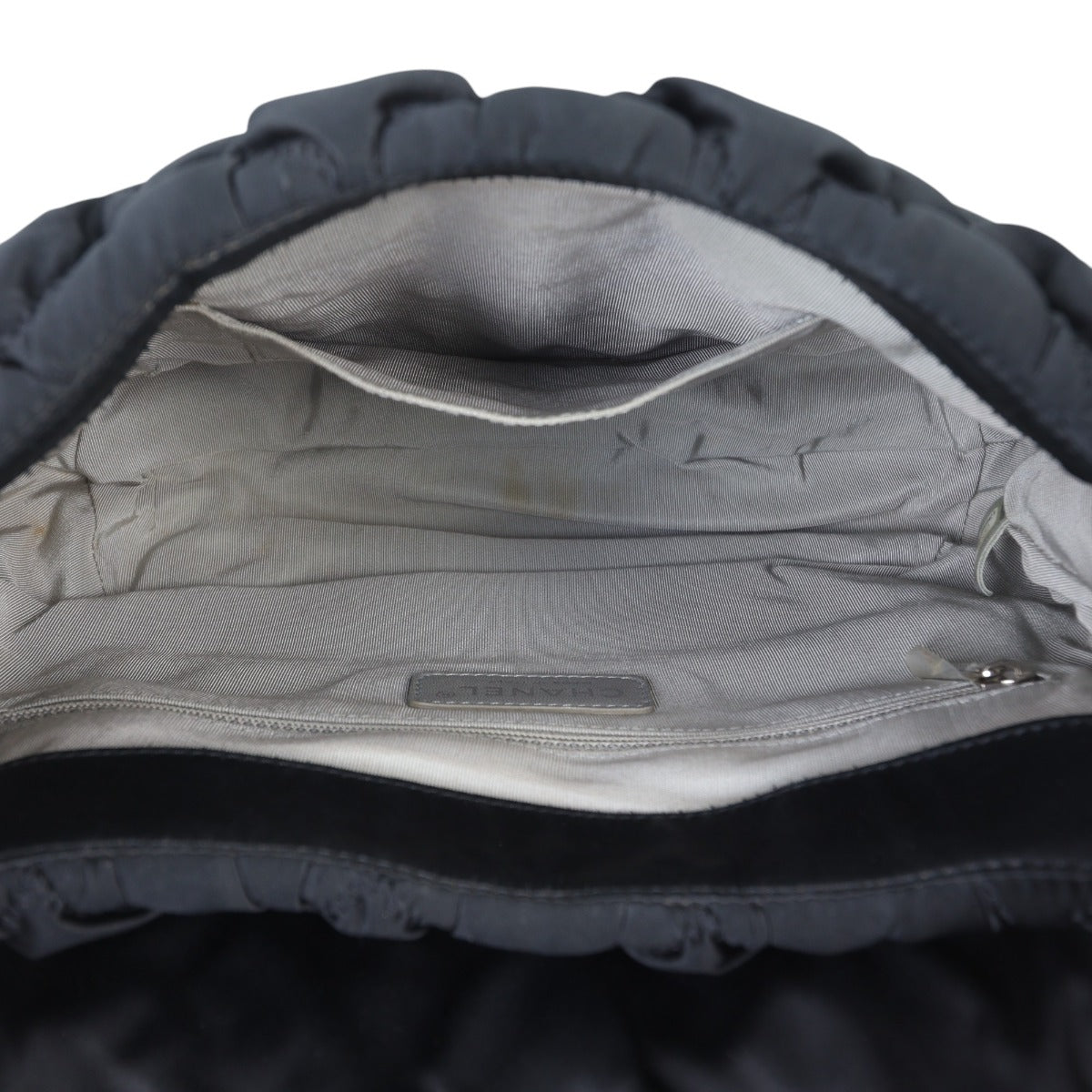 Chanel Bubble Quilt Nylon Flap Bag