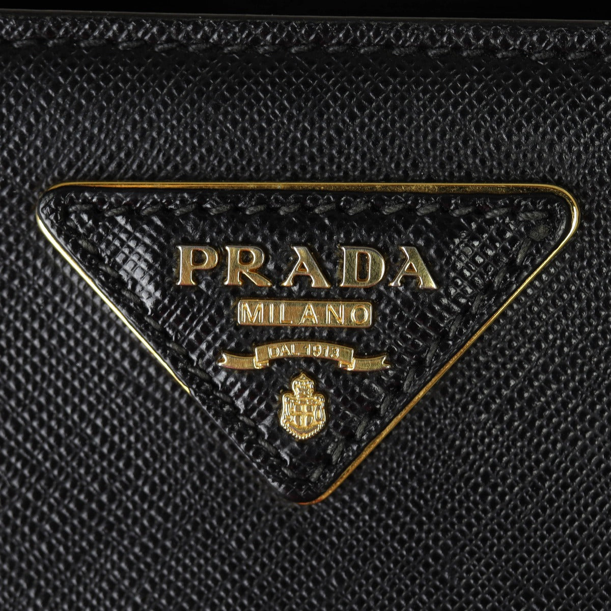 Prada Saffiano Lux Tote Hardware