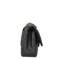 Chanel Classic Double Flap Jumbo | Black Lambskin Diamond