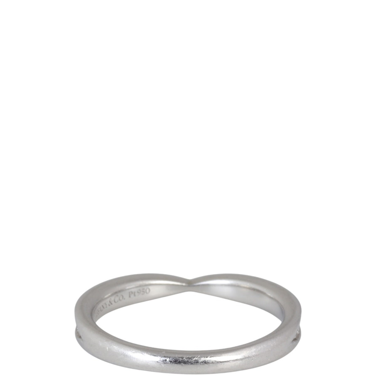 Tiffany & Co Harmony Platinum Diamond Wedding Band 1.8mm