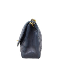 Chanel Vintage Half Moon Single Flap Bag