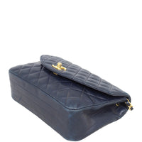 Chanel Vintage Half Moon Single Flap Bag