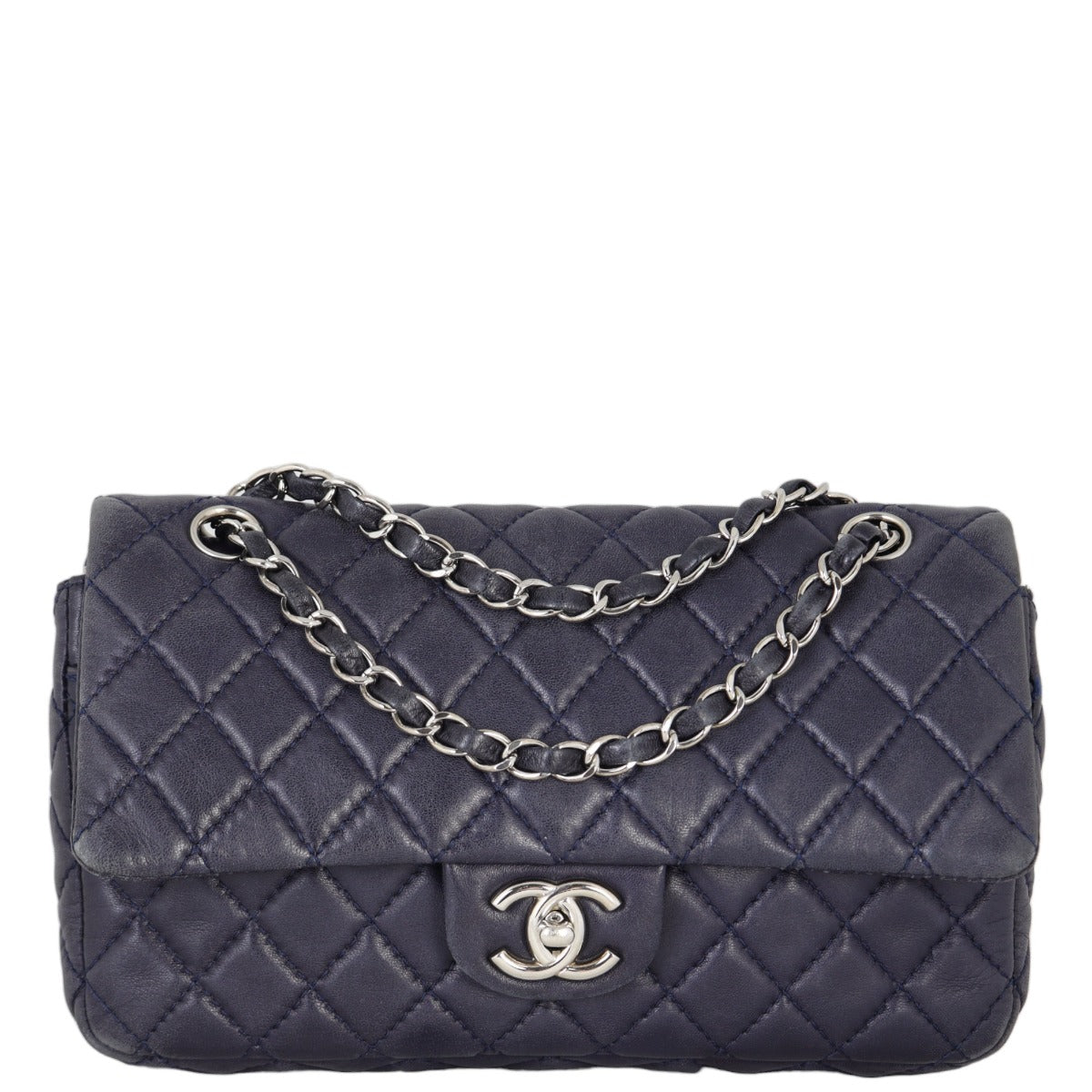 Chanel Classic Double Flap Small Lambskin | Navy