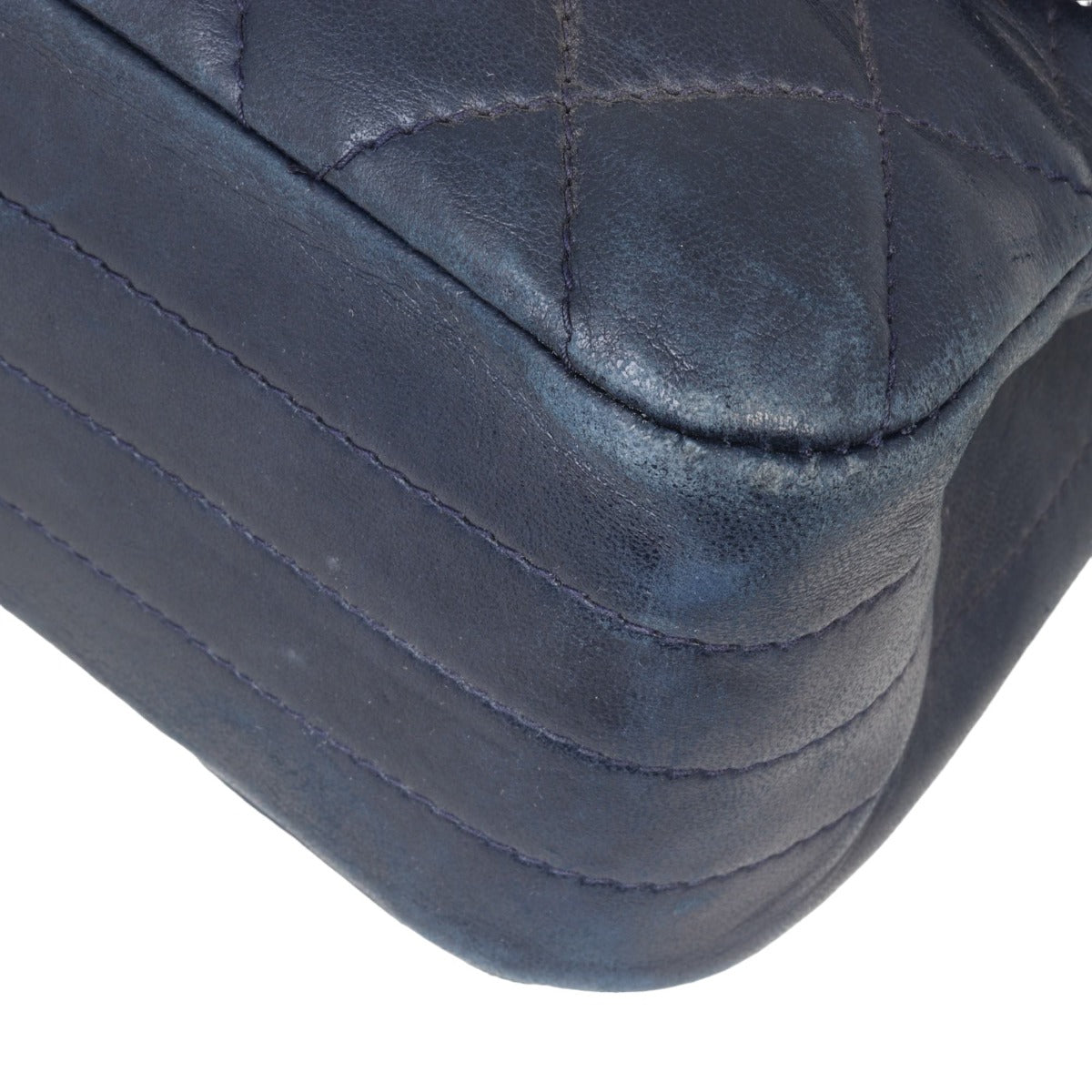 Chanel Vintage Half Moon Single Flap Bag