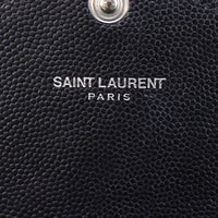 Saint Laurent Monogram Envelope Small Chain Wallet Interior stamp
