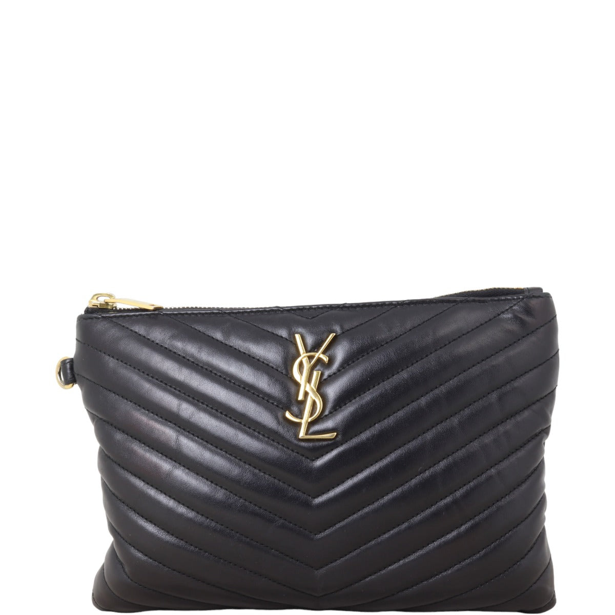 Saint Laurent Cassandre Monogram Matelasse Pouch