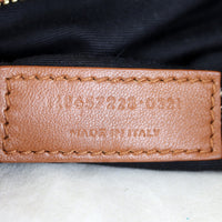 Saint Laurent Le 5 A 7 Hobo Croc-Embossed Date Code