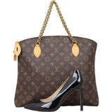 Louis Vuitton Lockit Chain MM Bag Monogram