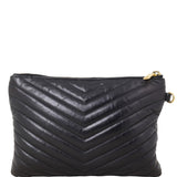 Saint Laurent Cassandre Monogram Matelasse Pouch