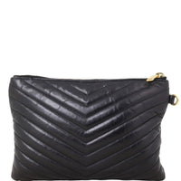 Saint Laurent Cassandre Monogram Matelasse Pouch