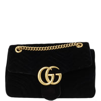 Gucci GG Marmont Velvet Medium Shoulder Bag