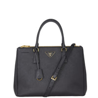Prada Saffiano Lux Galleria Double Zip Tote Medium