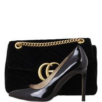Gucci GG Marmont Velvet Medium Shoulder Bag