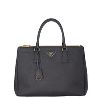 Prada Saffiano Lux Galleria Double Zip Tote Medium