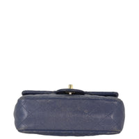 Chanel Classic Flap Mini Rectangular Bag Caviar | Navy Blue