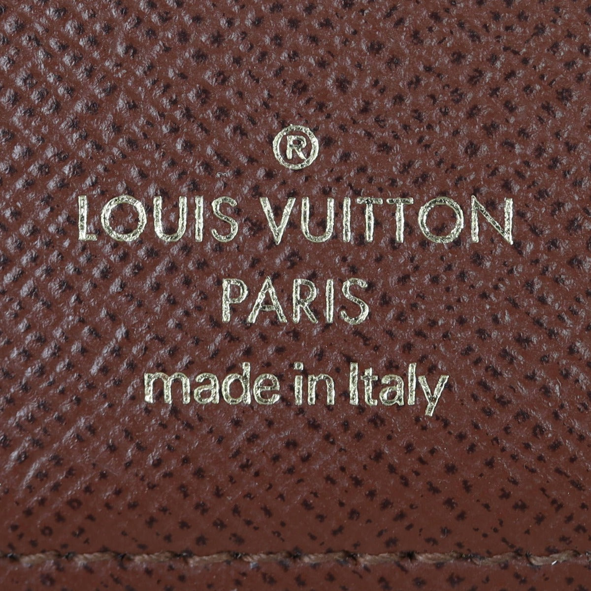 Louis Vuitton Victorine Wallet Monogram Interior Stamp