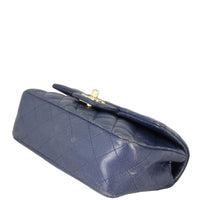 Chanel Classic Flap Mini Rectangular Bag Caviar | Navy Blue