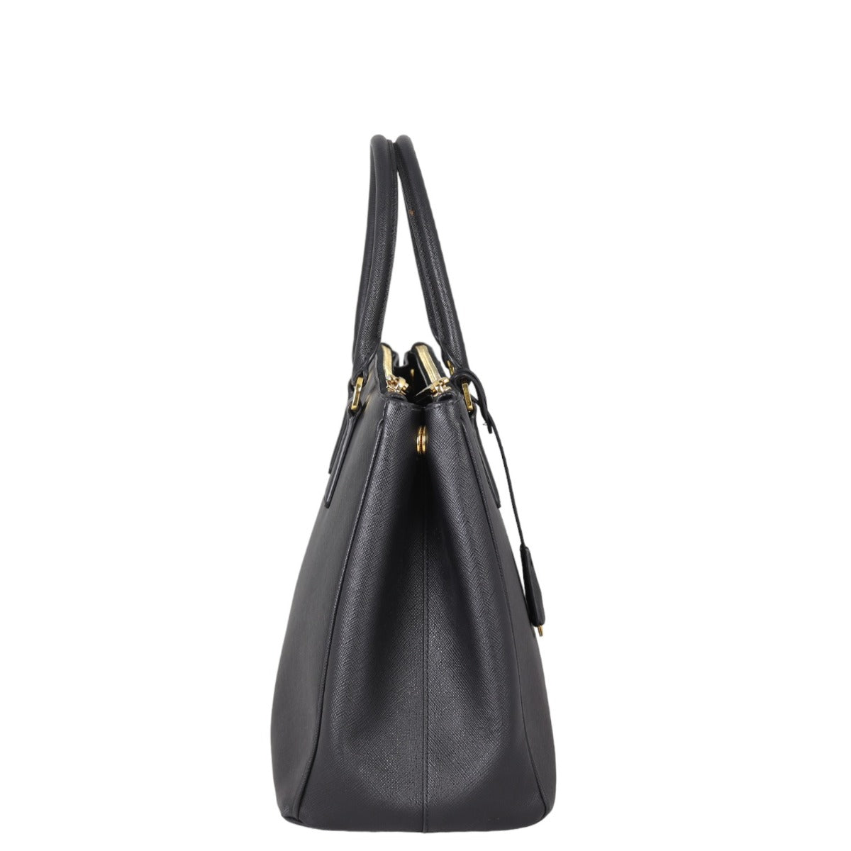 Prada Saffiano Lux Galleria Double Zip Tote Medium