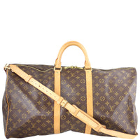 Louis Vuitton Keepall Bandouliere 55 Monogram front