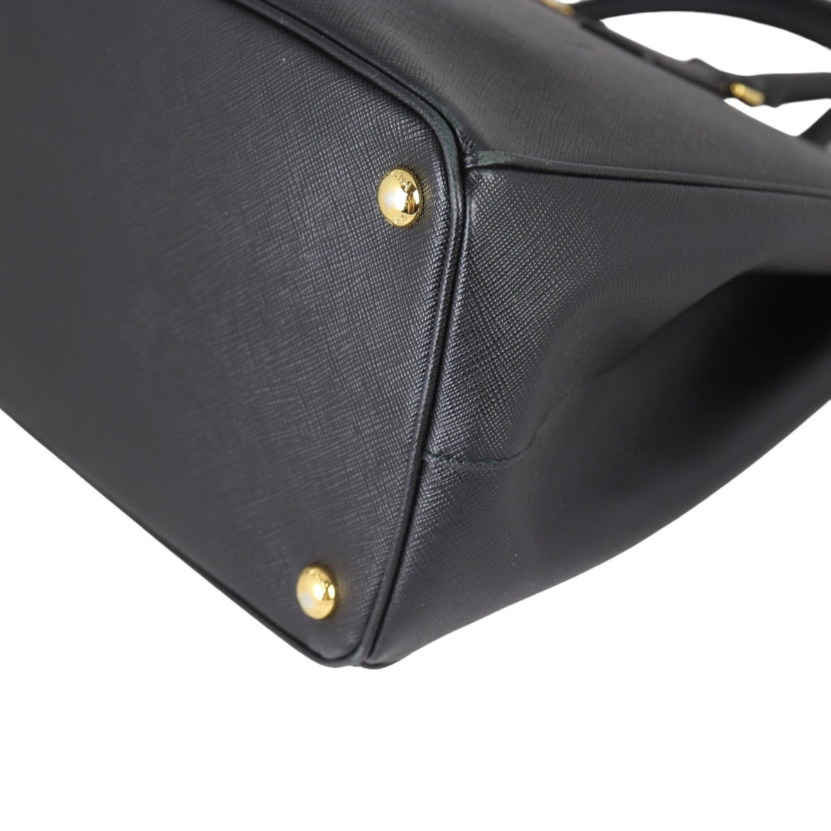 Prada Saffiano Lux Galleria Double Zip Tote Medium