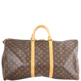 Louis Vuitton Keepall Bandouliere 55 Monogram front