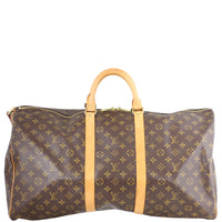 Louis Vuitton Keepall Bandouliere 55 Monogram front