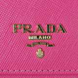Prada Saffiano Wallet on Strap Hardware